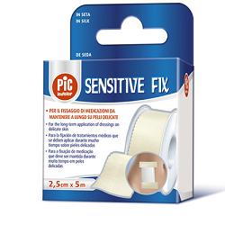 CEROTTO IN ROCCHETTO PIC SENSITIVE FIX SETA 5X500 CM CON FUSTELLA - Metafarm