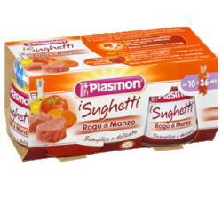 PLASMON SUGHETTO RAGU' DI MANZO 80 G X 2 PEZZI - Metafarm