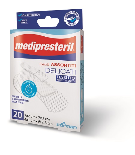 CEROTTO IN STRISCIA MEDIPRESTERIL DELICATO TNT 50X6CM - Metafarm