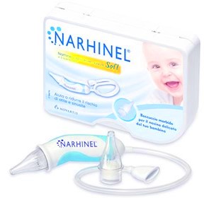 ASPIRATORE NASALE NARHINEL SOFT 1 PEZZO + 2 RICAMBI - Metafarm