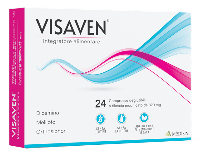 VISAVEN 24 COMPRESSE 19,2 G - Metafarm