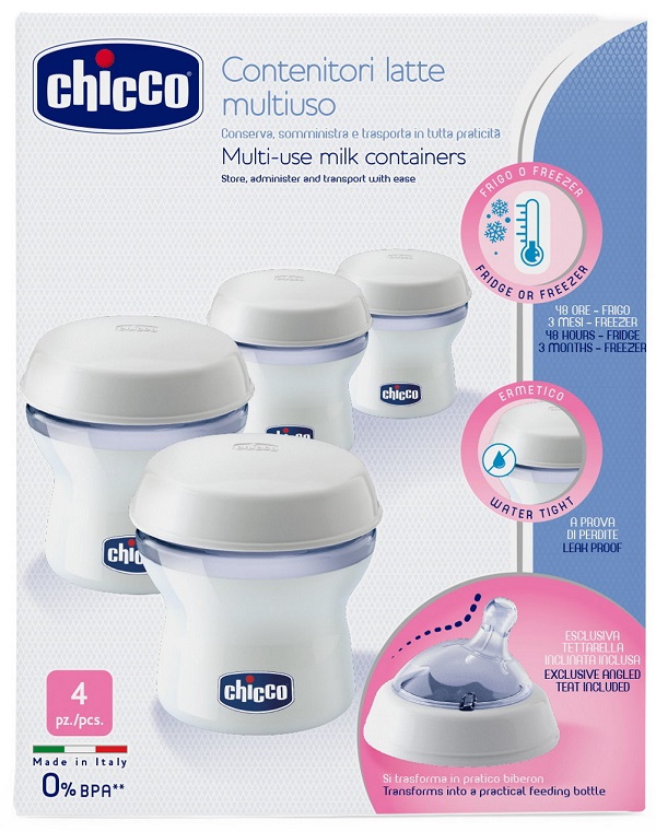 CHICCO CONTENITORE LATTE STEP UP NEW - Metafarm