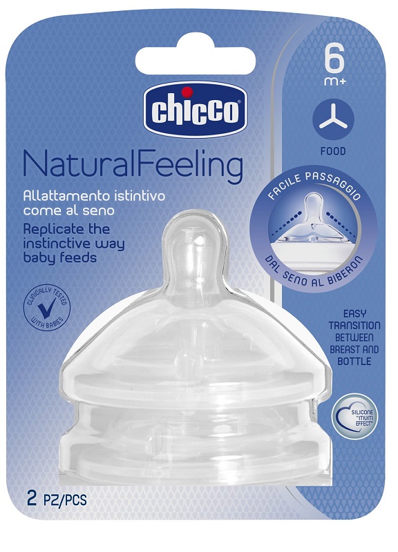 CHICCO TETTARELLA STEPUP NEW 6M+ FLUSSO PAPPA - Metafarm