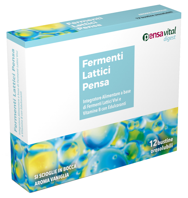 FERMENTI LATTICI VIVI E VITAMINE B 12 VANIGLIA BUSTINE OROSOLUBILI - Metafarm