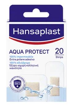 CEROTTO HANSAPLAST AQUA PROTECT 20 PEZZI - Metafarm