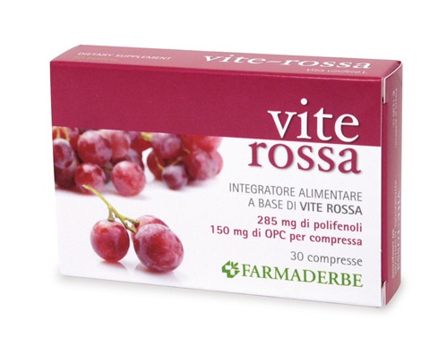 VITE ROSSA 30 COMPRESSE - Metafarm