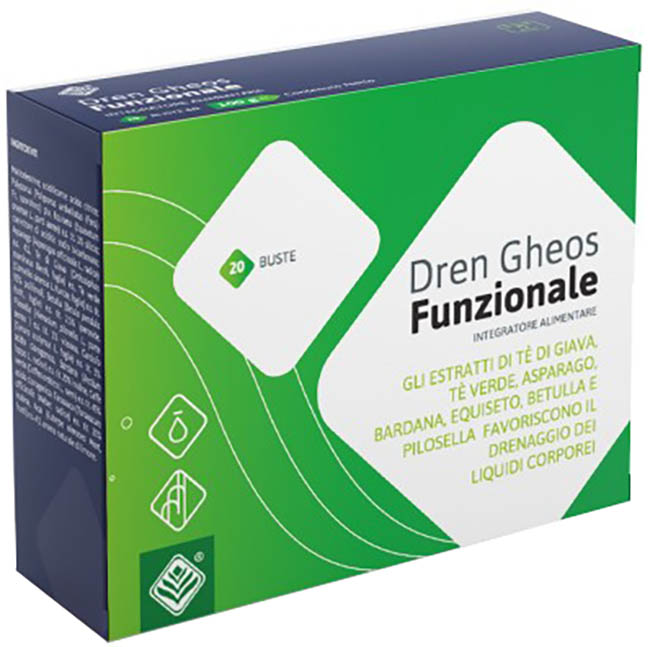 DREN GHEOS FUNZIONALE 20 BUSTINE - Metafarm