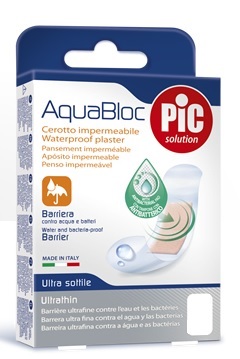 CEROTTO PIC AQUABLOC 10X6 STERILE ANTIBATTERICO 5 PEZZI - Metafarm