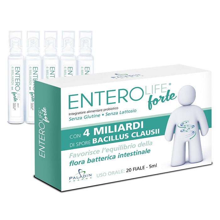 ENTEROLIFE FORTE 4 MILIARDI 20 FIALE DA 5 ML - Metafarm