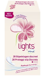 PROTEGGI SLIP PER INCONTINENZA PICCOLE PERDITE LIGHTS BY TENA DISCRETO 28 PEZZI - Metafarm