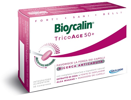 BIOSCALIN TRICOAGE 30 COMPRESSE - Metafarm