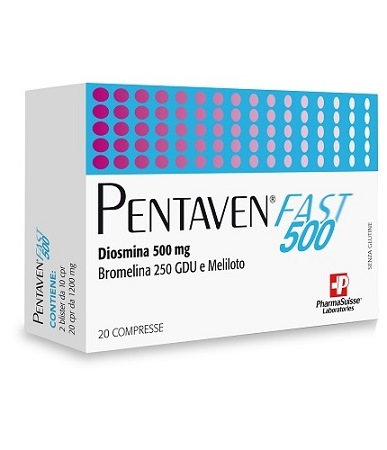 PENTAVEN FAST 500 20 COMPRESSE - Metafarm