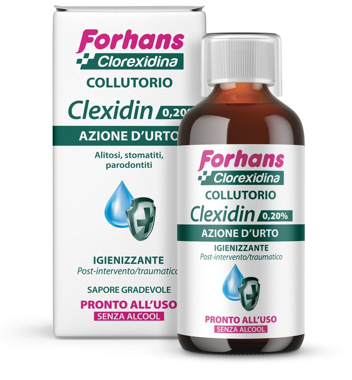 FORHANS CLEXIDIN 0,20 SENZA ALCOOL 200 ML - Metafarm