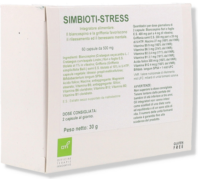 SIMBIOTI-STRESS 60 CAPSULE - Metafarm