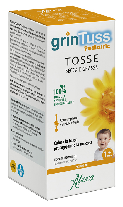 GRINTUSS PEDIATRIC SCIROPPO 180 G - Metafarm