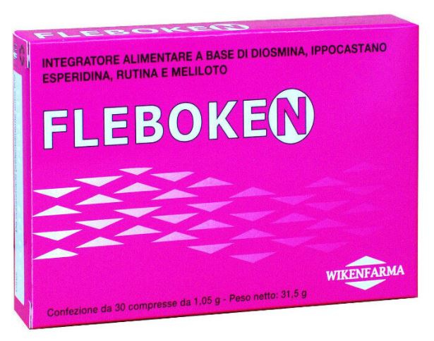 FLEBOKEN 30 COMPRESSE - Metafarm