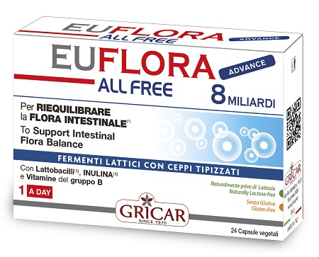 EUFLORA ADVANCE ALL FREE 24 CAPSULE - Metafarm