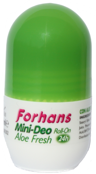 FORHANS MINI DEO ALOE FRESH 20 ML - Metafarm