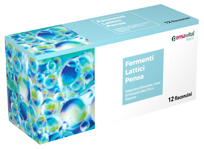 FERMENTI LATTICI PENSA 12 FLACONCINI DA 7 ML - Metafarm