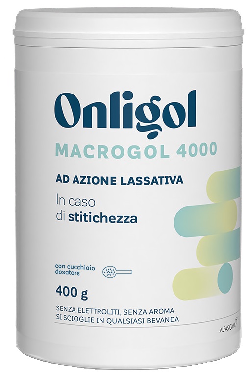 ONLIGOL MACROGOL 4000 400 G SENZA ZUCCHERO - Metafarm