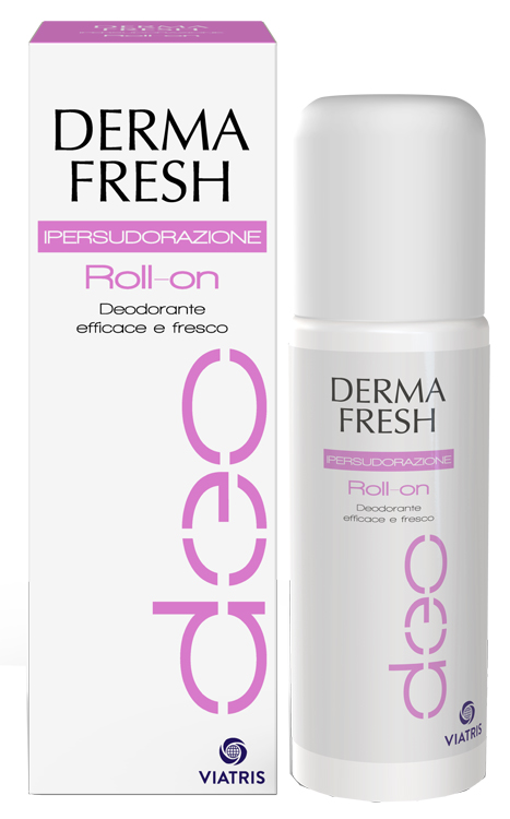 DERMAFRESH IPERSUDORAZIONE ROLL ON DEODORANTE 75 ML - Metafarm