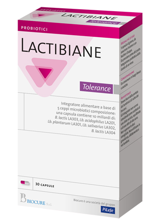 LACTIBIANE TOLERANCE 30 CAPSULE - Metafarm