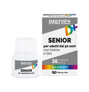 MASSIGEN SENIOR MULTIVITAMINICO E MULTIMINERALE 30 COMPRESSE RIVESTITE - Metafarm