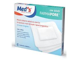 MEDICAZIONE ADESIVA MEDS 10X15 CM 5 PEZZI - Metafarm