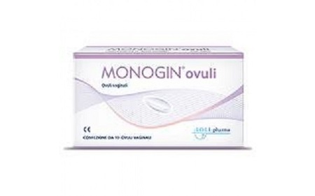 MONOGIN OVULI VAGINALI 10 PEZZI - Metafarm