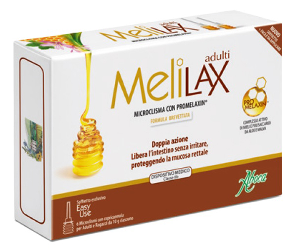 MELILAX ADULTI MICROCLISMI 6 PEZZI 10 G - Metafarm