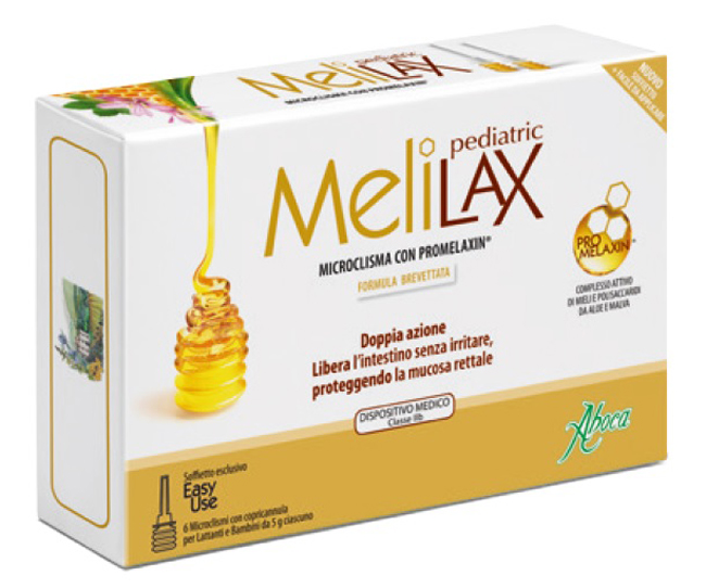 MELILAX PEDIATRIC MICROCLISMI 6 PEZZI 5 G - Metafarm