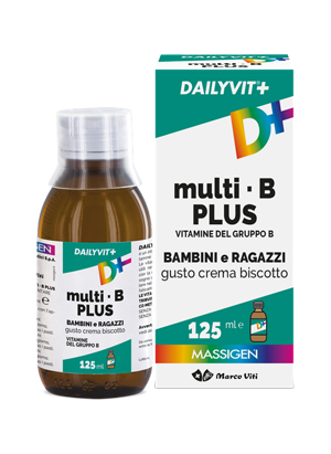 MASSIGEN MULTI-B PLUS VITAMINE DEL GRUPPO B 125 ML - Metafarm