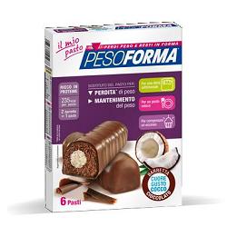 PESOFORMA BARRETTA CUORE COCCO 6 PASTI 12 X 31 G - Metafarm
