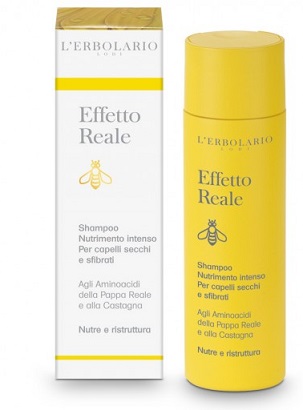 EFFETTO REALE SHAMPOO NUTRIMENTO INTENSO CAPELLI SECCHI E SFIBRATI 200 ML - Metafarm