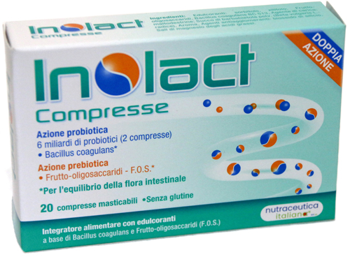 INOLACT 20 COMPRESSE MASTICABILI - Metafarm
