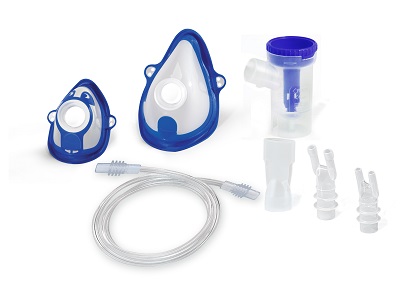 KIT ACCESSORI DI RICAMBIO PER AEROSOL ALVITA 7 PEZZI - Metafarm