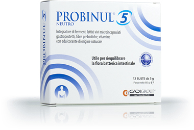 PROBINUL 5 NEUTRO 12 BUSTINE - Metafarm