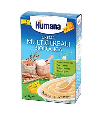 HUMANA CREMA MULTICERE BIOLOGICO 230 G - Metafarm