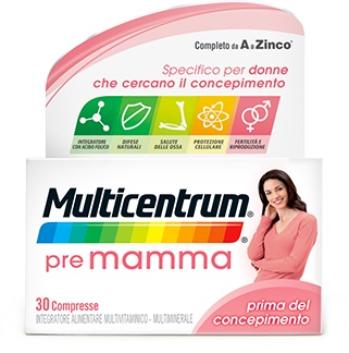 MULTICENTRUM PRE MAMMA 30 COMPRESSE - Metafarm