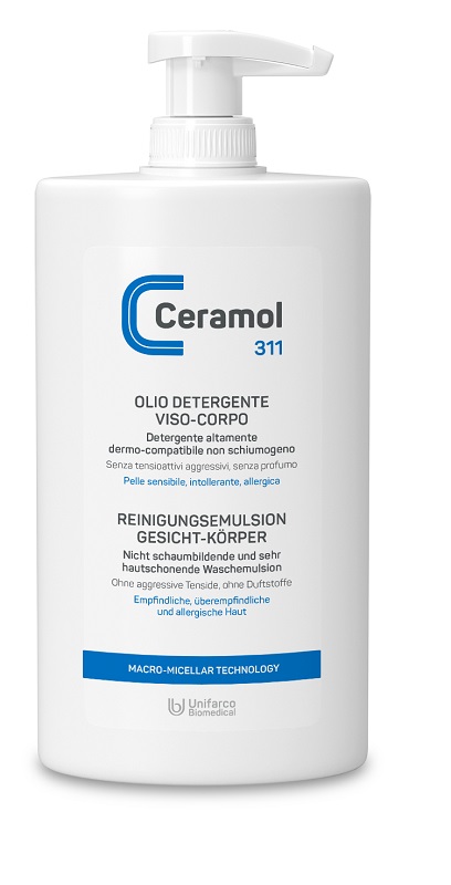 CERAMOL 311 OLIO DETERGENTE VISO/CORPO 400 ML - Metafarm