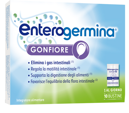 ENTEROGERMINA GONFIORE 10 BUSTINE BIPARTITE - Metafarm