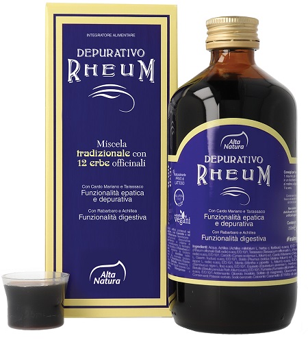DEPURATIVO RHEUM MISCELA ERBE OFFICINALI 250 ML - Metafarm