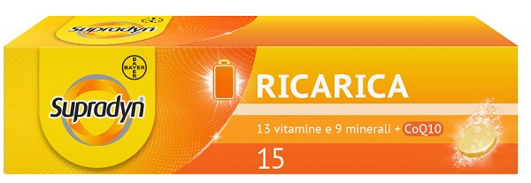 SUPRADYN RICARICA 15 COMPRESSE EFFERVESCENTI - Metafarm