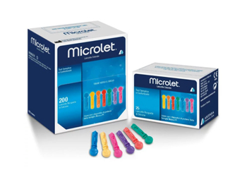 LANCETTE PUNGIDITO PER APPARECCHIO MICROLET LANCETS 200 PEZZI - Metafarm