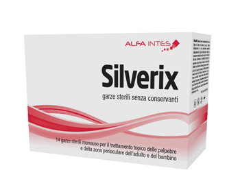 GARZA PERIOCULARE SILVERIX 14 PEZZI - Metafarm
