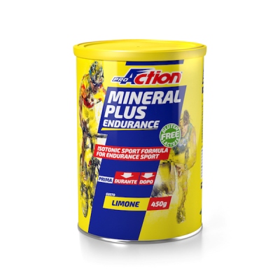 PROACTION MINERAL PLUS ENERGETICO E SALINO ISOTONICO AL LIMONE 450 G - Metafarm