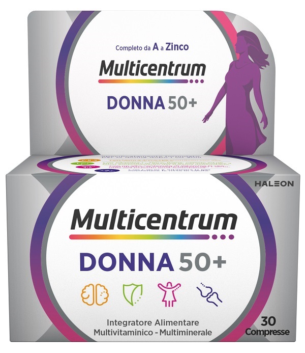 MULTICENTRUM DONNA 50+ 30 COMPRESSE - Metafarm