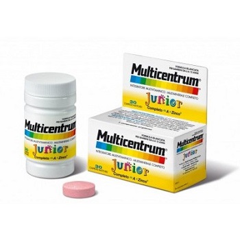 MULTICENTRUM JUNIOR 30 COMPRESSE - Metafarm