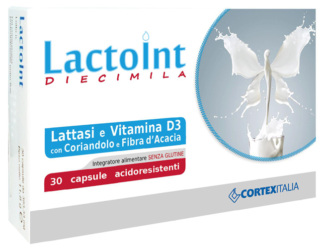 LACTOINT DIECIMILA 30 CAPSULE ACIDORESISTENTI SENZA GLUTINE - Metafarm