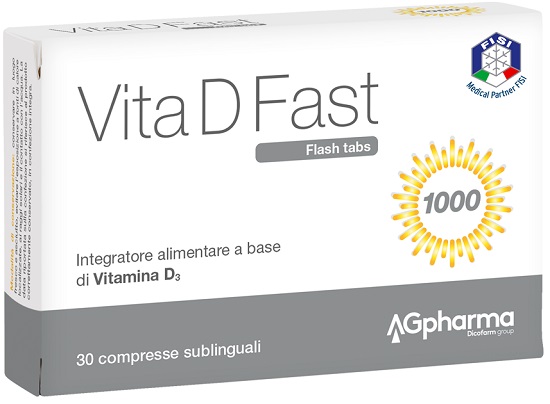 VITA D FAST 30 COMPRESSE - Metafarm